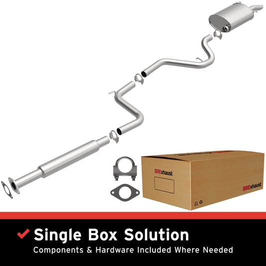 BRExhaust 2000-2002 Chevrolet Direct-Fit Replacement Exhaust System