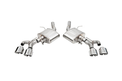 CORSA Sport Valved / 3.0 in Axle-Back 4.5 in Twin Tips | 2022+ Cadillac CT4-V Blackwing (21319)