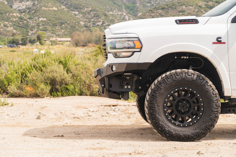 DV8 Offroad FBDR2-05 Bolt-On Spec Front Bumper for 19-26 RAM 2500/3500
