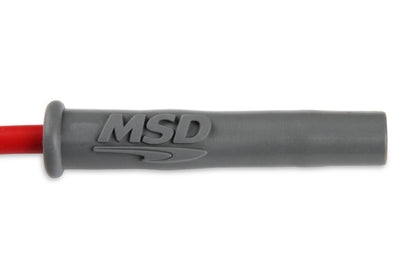 MSD 32829 Super Conductor Spark Plug Wire Set, Red
