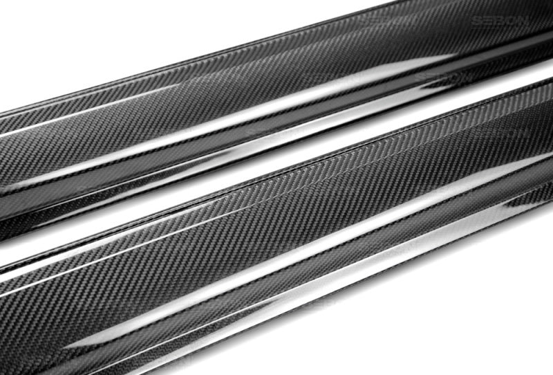 Seibon OEM Style Carbon Fiber Side Skirts | Subaru WRX / STI (15+) (SS15SBIMP-OE)
