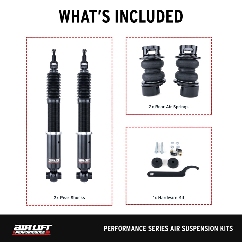 Air Lift 76541 Rear Kit For BMW M3/20 M4 15-18
