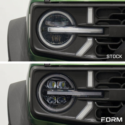 Form Lighting 2021+ Ford Bronco LED Projector Headlights (Pair)