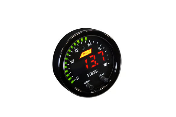 AEM Gauges X-Series Volts Gauge (30-0303)