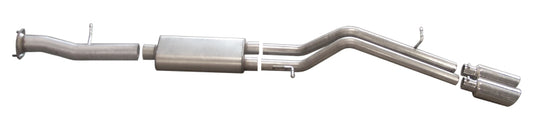 Gibson Stainless 2.25in Dual Sport Cat-Back Exhaust | Hummer H2 Base 6.2L (08-09) (612001)