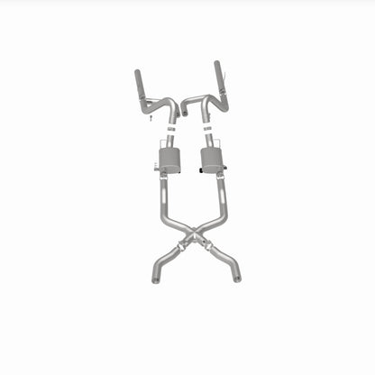 MagnaFlow 3in Crossmember-Back Performance Exhaust System | Chevrolet Bel Air (55-57) (16596)