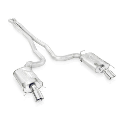 Stainless Works 3in Catback System X-Pipe Chambered Mufflers 4in Tips | Cadillac CTS-V Wagon (09-15) (CTSV9WGCBHDR)