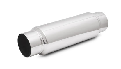 Vibrant SS Resonator (Standard Design) 3in inlet/outlet x 18in long w/ 5in OD resonator body