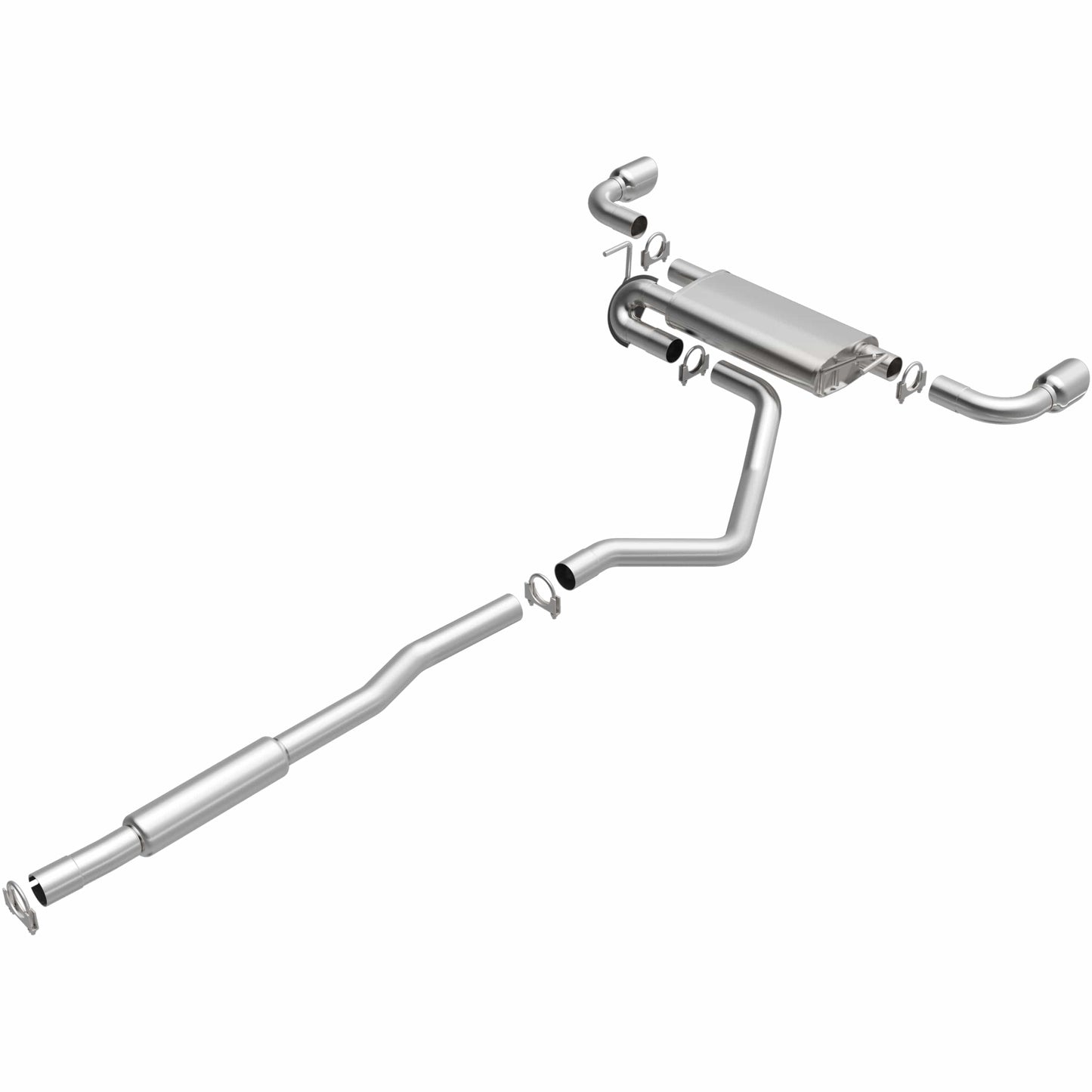 BRExhaust 2014-2022 Jeep Cherokee 3.2L Direct-Fit Replacement Exhaust System
