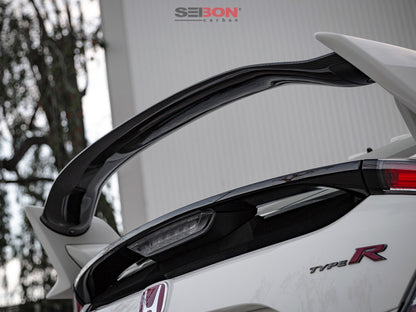 Seibon OE Carbon Fiber Rear Center Spoiler | Honda Civic Type-R (17)