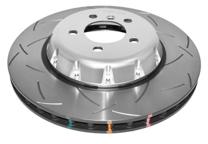 DBA Front 5000 Series Slotted Rotor w/ Silver Hat | BMW M240i F22/F23 (17-22) (DBA52286SLV)