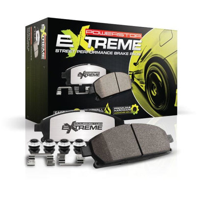Power Stop Rear Z26 Extreme Street Brake Pads w/Hardware | 2003-2005 Infiniti G35 (Z26-961)