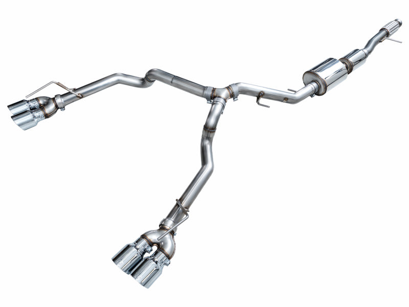 AWE Tuning 21+ GMC Tahoe/Yukon 5.3L Split Rear Catback Exhaust | GMC/Yukon/Tahoe (3015-42006)