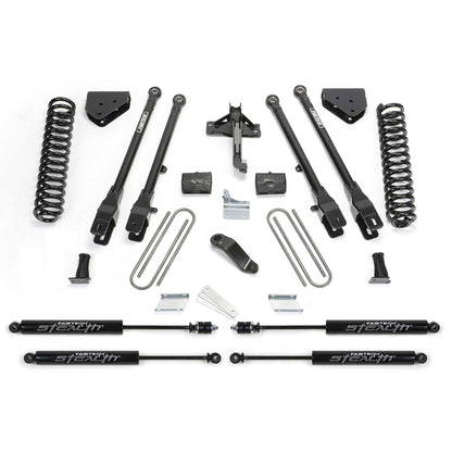Fabtech 6" 4-Link System w/ Coils & Stealth | Ford F250 4WD (08-16) (K2120M)