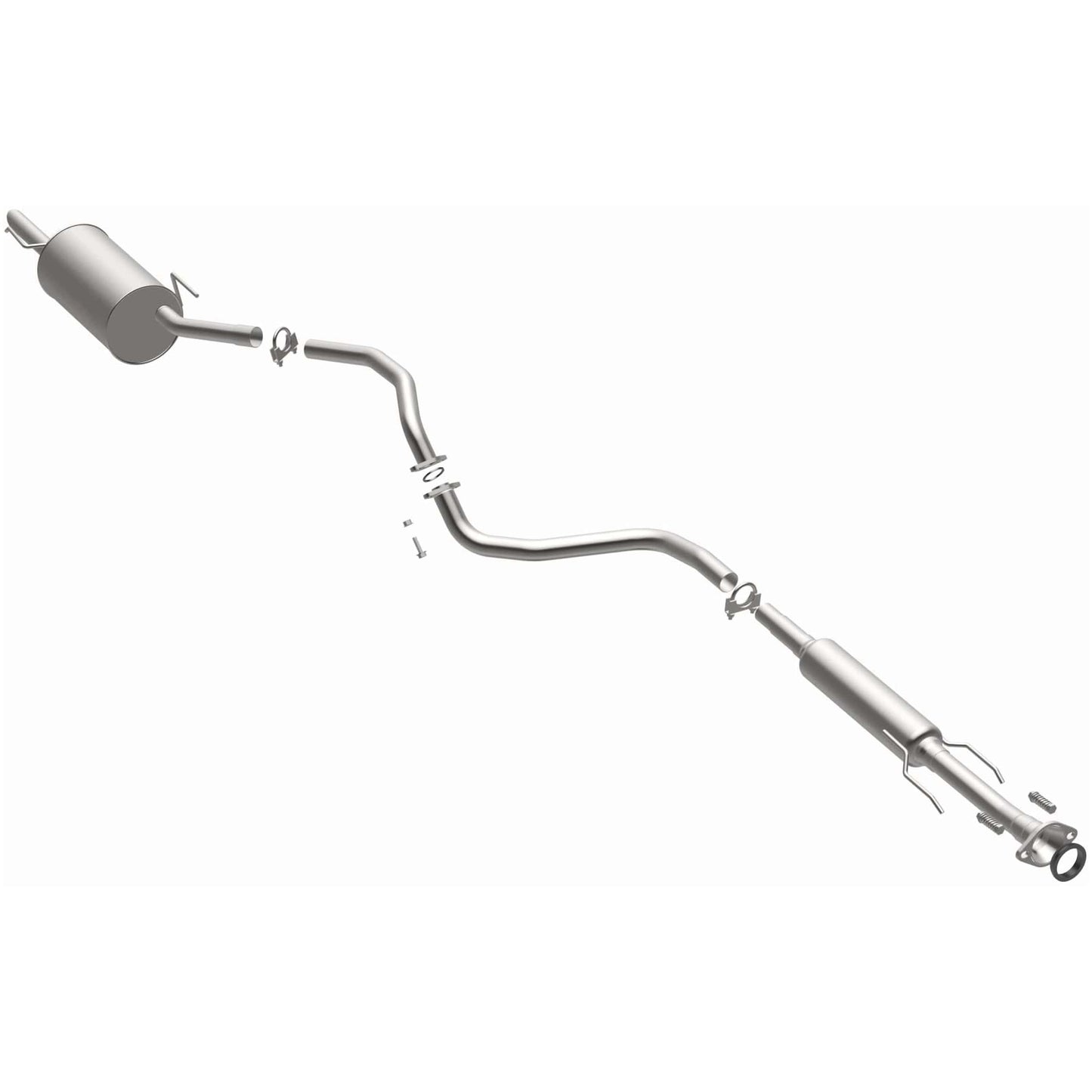 BRExhaust 2012-2017 Nissan Versa 1.6L Direct-Fit Replacement Exhaust System