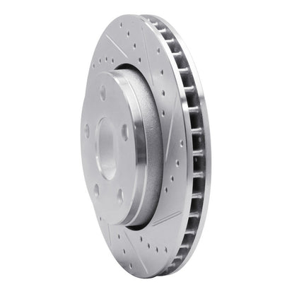 DFC D&S Silver Brake Rotor (FRONT): Jeep Wrangler (07-18)