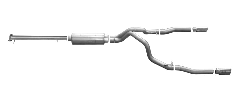 Gibson 3in Dual Split Cat-Back Exhaust | GMC Sierra 2500 HD (15-19) (65648)