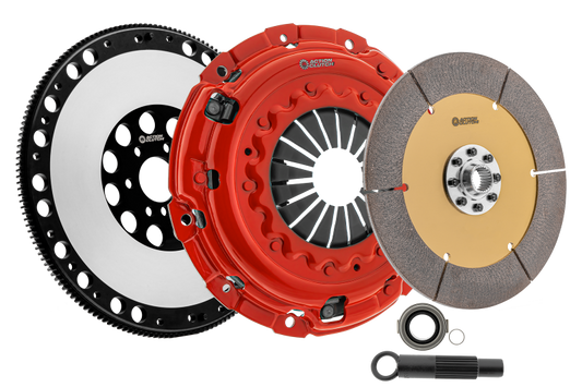 Action Clutch Ironman Sprung Clutch | Acura RSX 02-06 2.0L K20A3 + Lightened Flywheel (ACR-0488-SPR)