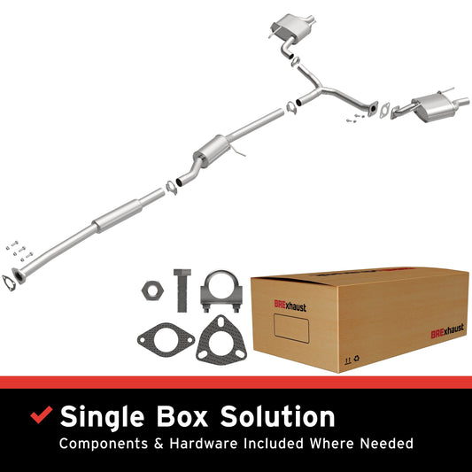 BRExhaust 2004-2008 Acura TL 3.2L Direct-Fit Replacement Exhaust System