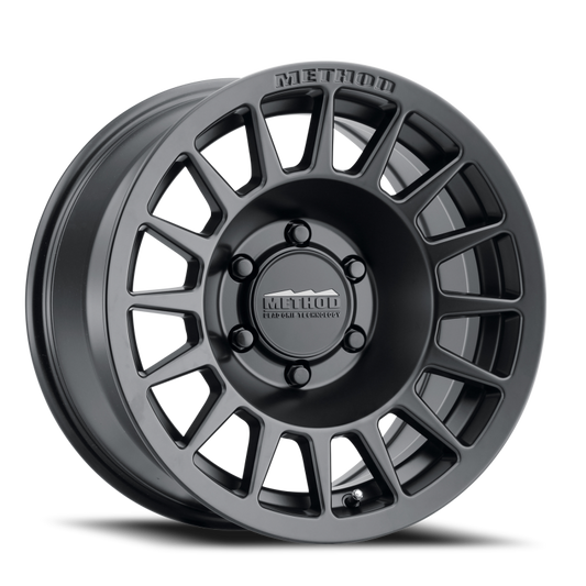 (set of 4) Method MR707 Matte Black | 18x9" +18mm | 6x135mm Wheel