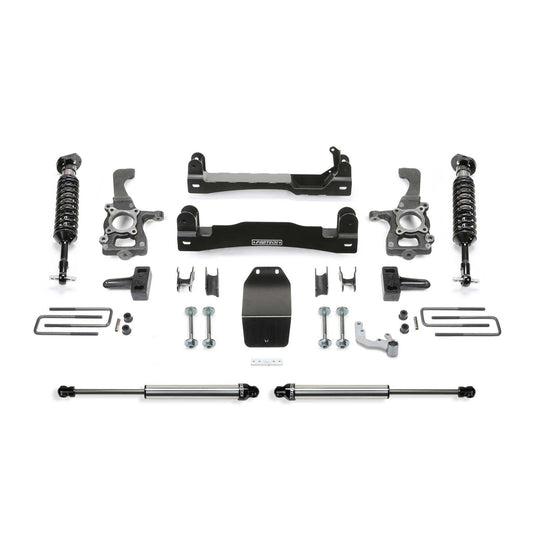 Fabtech 4" Performance System w/ 2.5" DLSS Coilovers & Rear DLSS | Ford F150 4WD (15-20) (K2193DL)