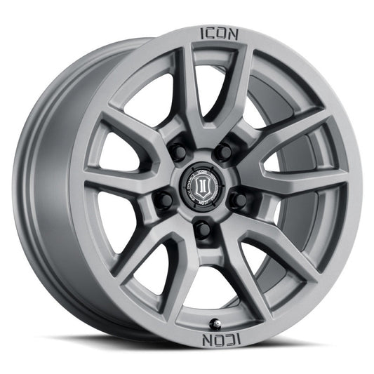 ICON Vector 5 Titanium | 17x8.5" -6mm | 5x5mm Wheel