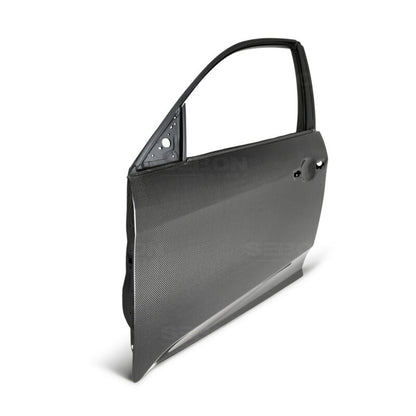 Seibon OE Style Gloss Carbon Fiber Front Doors | Honda Civic (17) (DD17HDCVR-F)