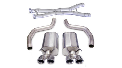 CORSA Sport / 3.0 in Cat-Back 4.0 in Twin Tips | 2012-2013 Corvette C6 Z06 ZR1 (14164CB3)