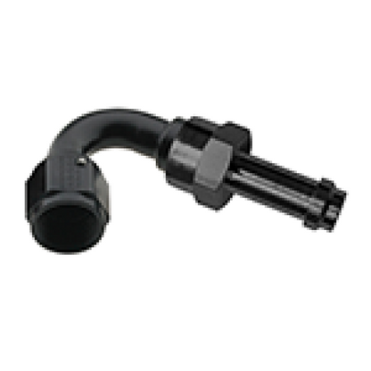 Fragola Black Straight EZ Street Hose End (750106-BL)