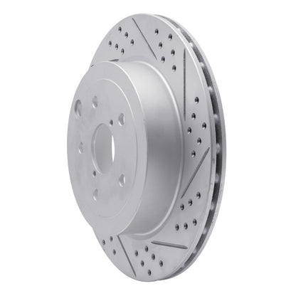 DFC D&S Rear Right Drilled & Slotted Rotor | Subaru Impreza/WRX (830-13022R)