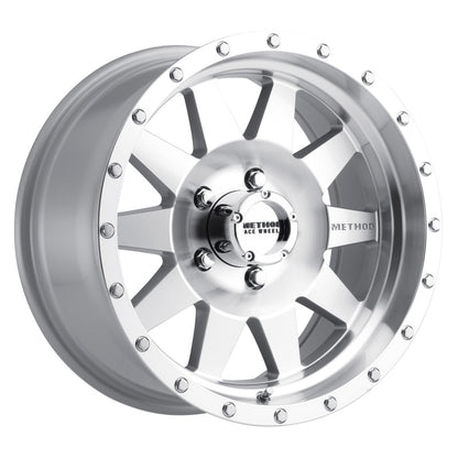 (set of 4) Method MR301 The Standard Machined | 17x9" -12mm | 5x5.5in Wheel