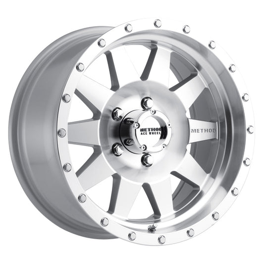 (set of 4) Method MR301 The Standard Machined | 17x9" -12mm | 5x5.5in Wheel