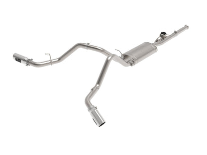 aFe Gemini XV Catback Exhaust System | GM Trucks (09-18) V6-4.3 / V8-4.8/5.3L (49-34131-P)