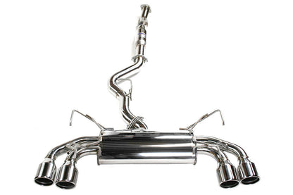 Invidia Q300 Stainless Steel Dual Cat-Back Exhaust System | 2008-2014 Subaru STi & 2011-2014 Subaru WRX Hatchback (HS08STIG3S)
