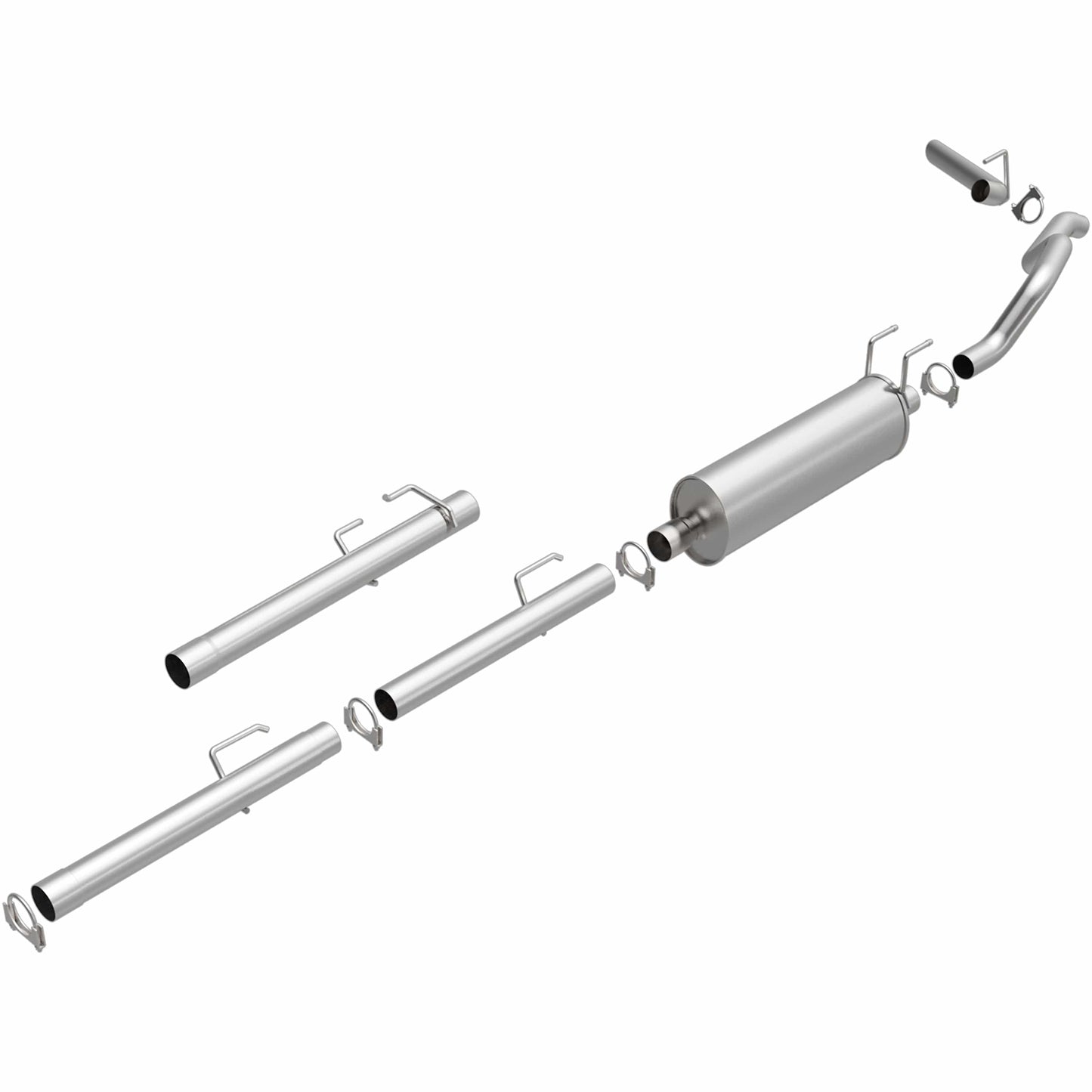 BRExhaust 2006-2008 Dodge Ram 1500 Direct-Fit Replacement Exhaust System