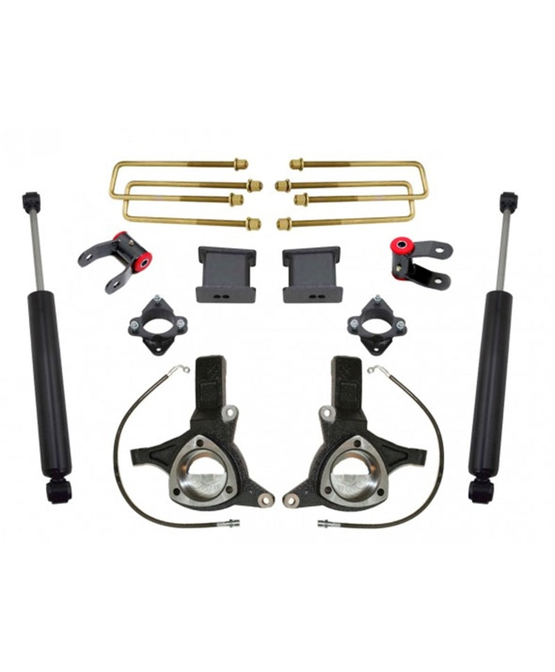 MaxTrac K881375 7.5" x 4" Suspension Lift Kit for 2007-2017 Chevy Silverado 1500