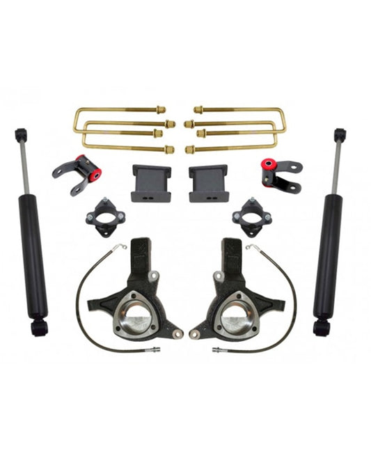 MaxTrac K881375 7.5" x 4" Suspension Lift Kit for 2007-2017 Chevy Silverado 1500