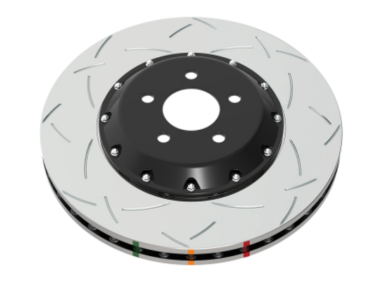 DBA 5000 Series 2 Piece Slotted Front Brake Rotor | Subaru WRX (22+) (DBA52845BLKS)