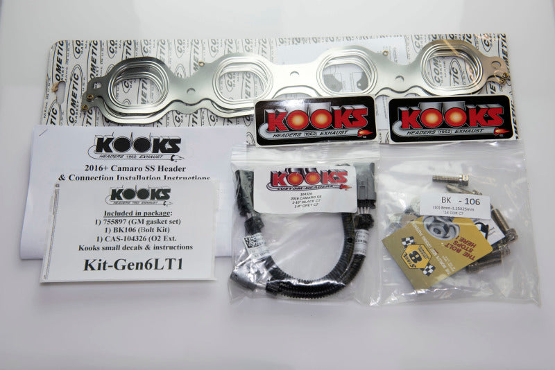 Kooks 1 7/8in x 3in SS Longtube Headers | Chevy Camaro (16-26) (2260H430)