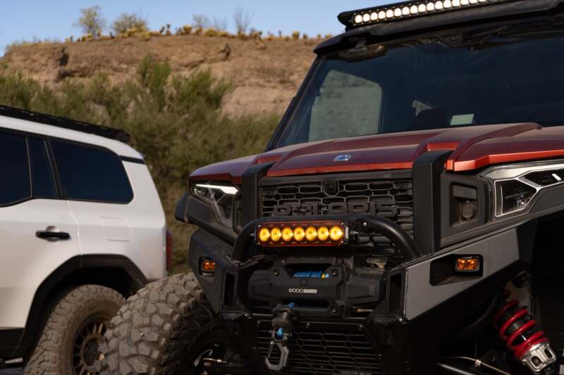 Rigid Industries Revolve 50in Bar w/Amber Trim Ring