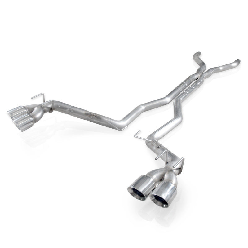 Stainless Works 3in Dual Chambered Catback Exhaust with X-Pipe and Quad Tips | Chevrolet ZL1 (12-15) (CA12CB)