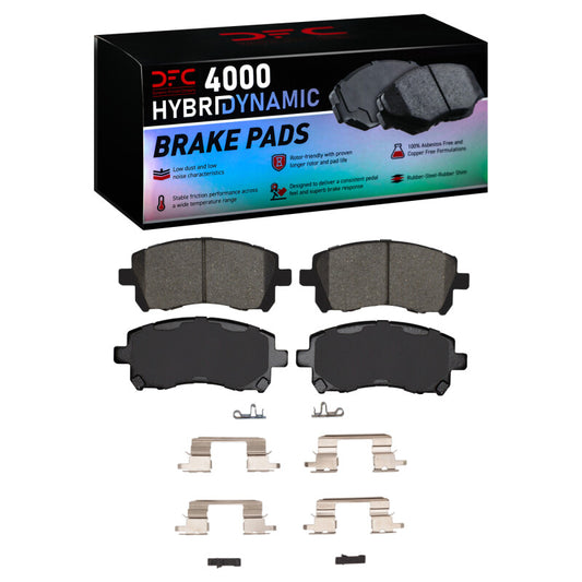 DFC Subaru Forester Brake Pads & Hardware - Low Dust
