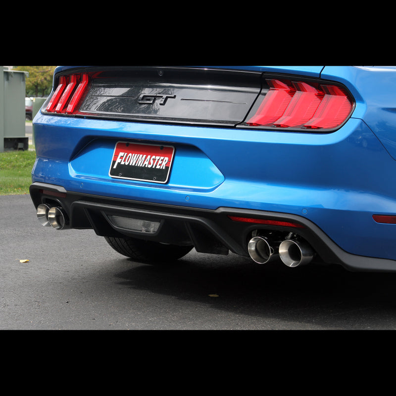 Flowmaster 18-23 Mustang 5.0L Axle-Back Exhaust w/Valves For 15-23 Mustang (817799)