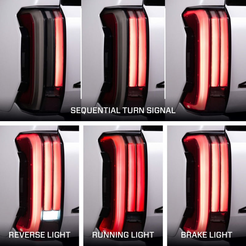 Form Lighting 2022-2025 Toyota Tundra LED Tail Lights Red (Pair)