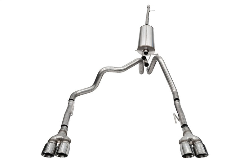 CORSA Sport / 3.0 in Cat-Back DRE Twin 4.0 in | Silverado/Sierra 19-25 5.3L (21201BPC)