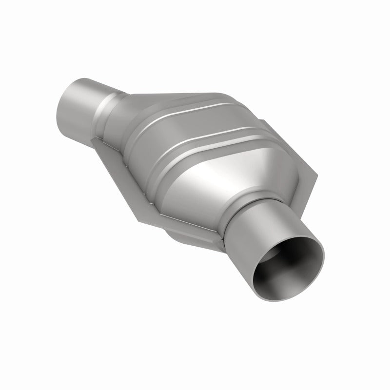 MagnaFlow Universal 2.5 Angled Inlet Cat | Mustang (79-04)