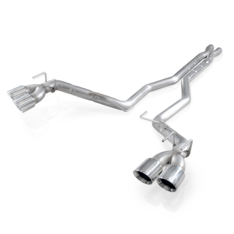 Stainless Works 3in Catback Dual Chambered Exhaust with Resonator Deletes and X-Pipe | Chevrolet ZL1 (12-15) (CA12CBL)
