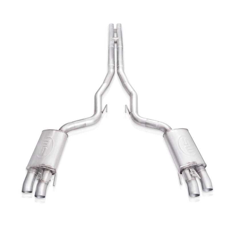 Stainless Works 2015+ Ford Shelby GT350 Redline Performance Connect H-Pipe Catback Exhaust w/Valves | Shelby GT350 (15+) (GT350CBHPCR)