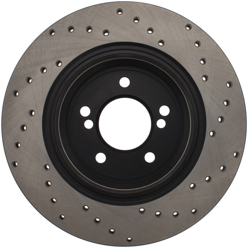 StopTech 128.34054R Sport Cross-Drilled Disc Brake Rotor for 00-06 M3 M5