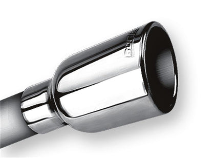 Borla 2.25in SS Round Rolled Angle-Cut Embossed Tip | Universal (20236) (SPF20236)
